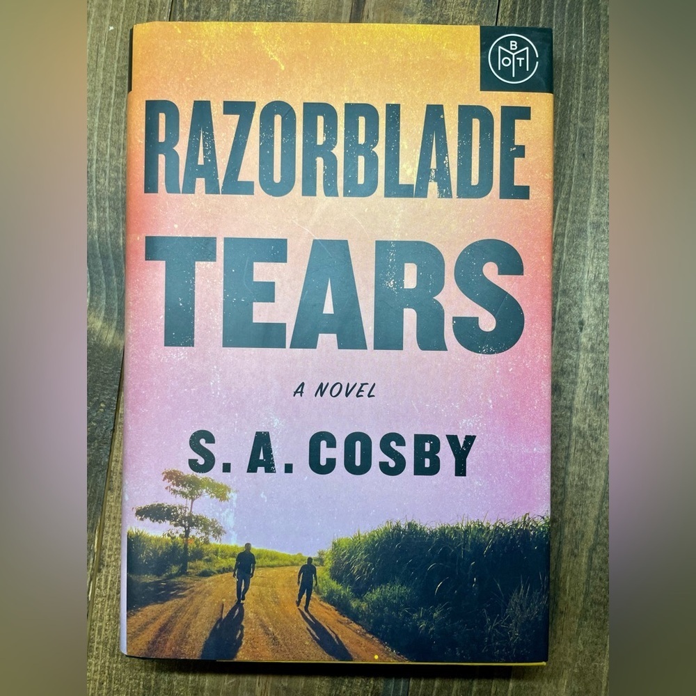 Razorblade Tears Novel by S. A. Cosby - Multicolor Cover